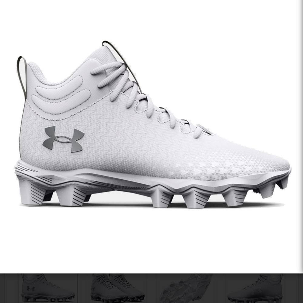 Under Armour Spotlight Franchise Football Cleats size 1 boy